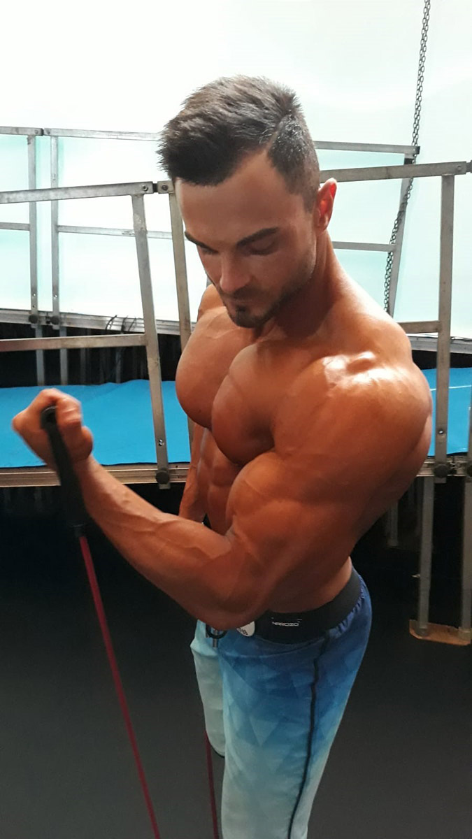 Luk� �erven� na Arnold Classic Europe 2020