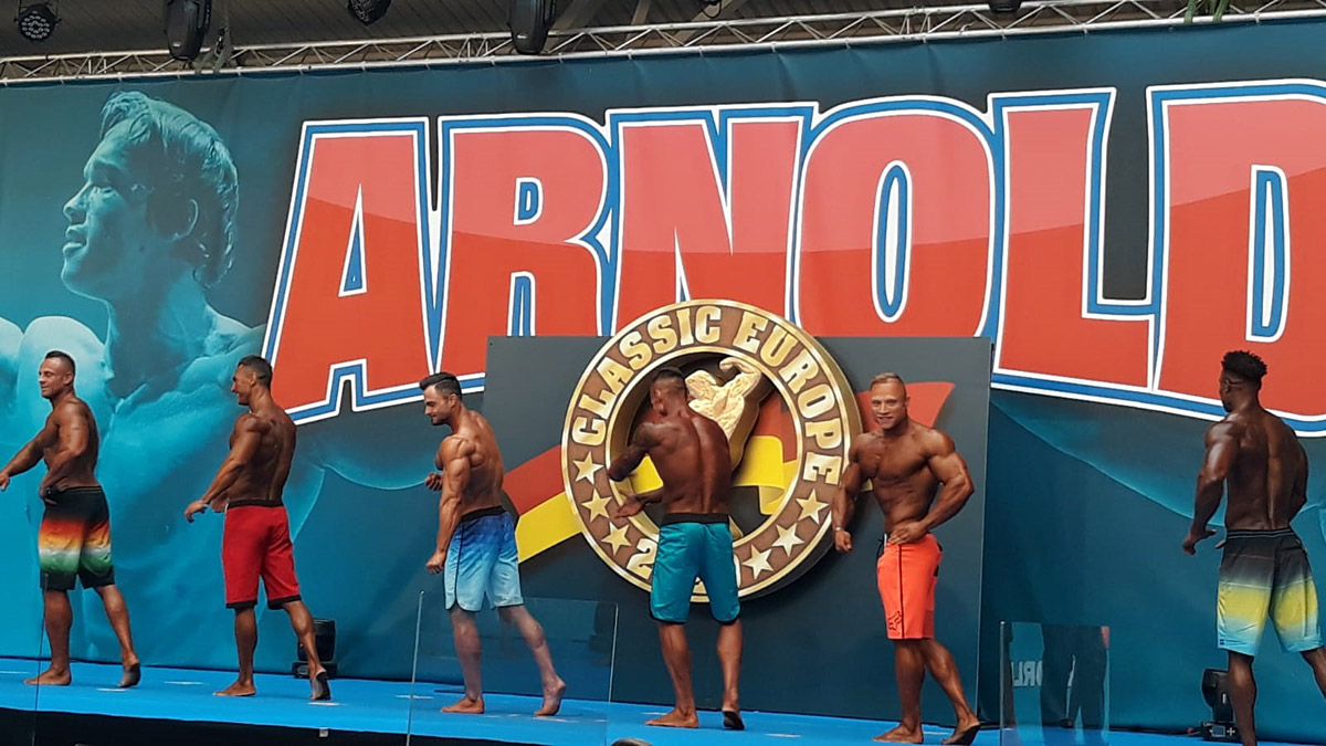 Luk� �erven� na Arnold Classic Europe 2020