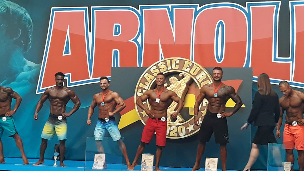 Luk� �erven� na Arnold Classic Europe 2020