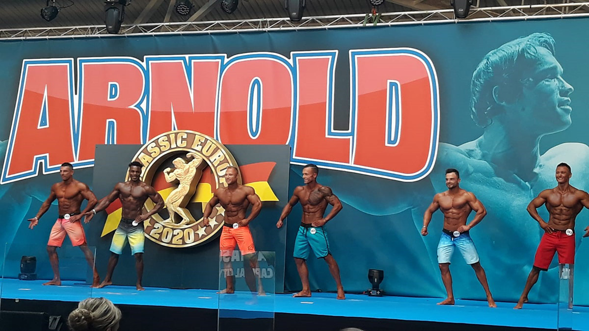 Luk� �erven� na Arnold Classic Europe 2020