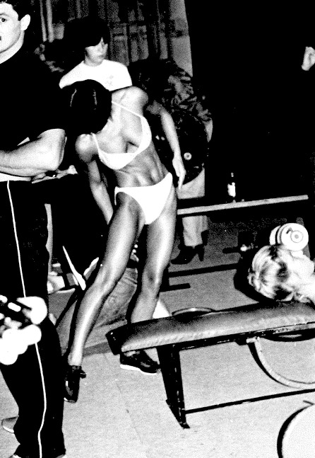 Diana Ebermannov� na GP Sandow 1983