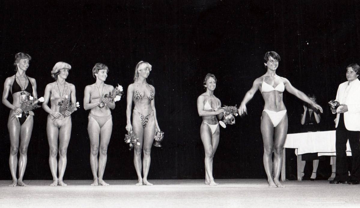 Diana Ebermannov� na GP Sandow 1983