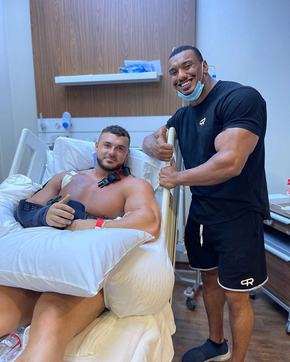 Ryan Crowley a Larry Wheels