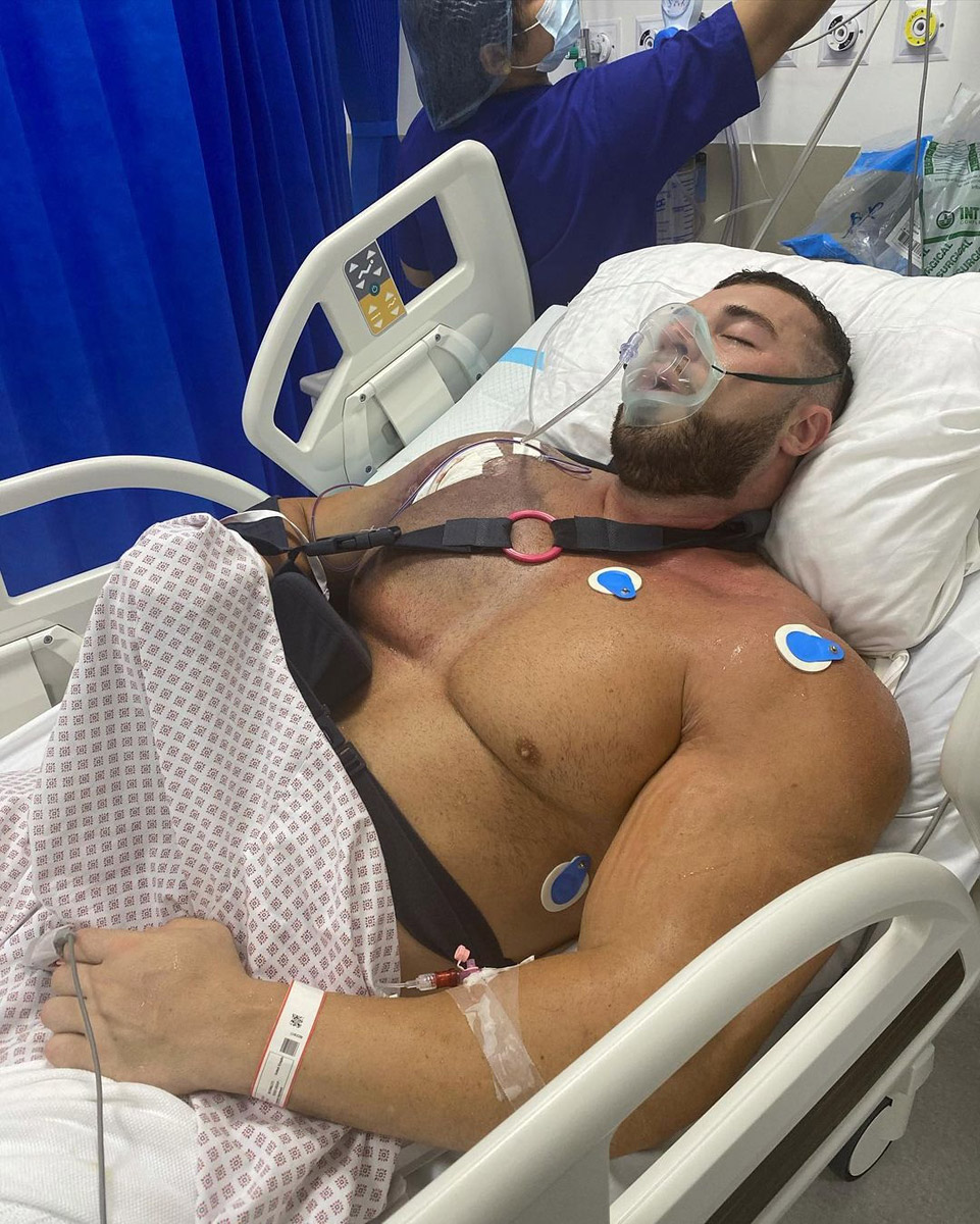 Ryan Crowley po operaci