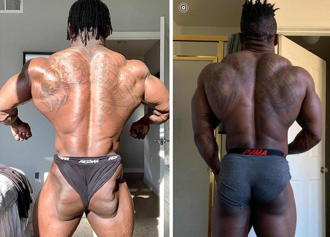 Tonio Burton 4 t�dny p�ed Indy Pro 2021 vs. 4 t�dny p�ed NPC USA 2019�