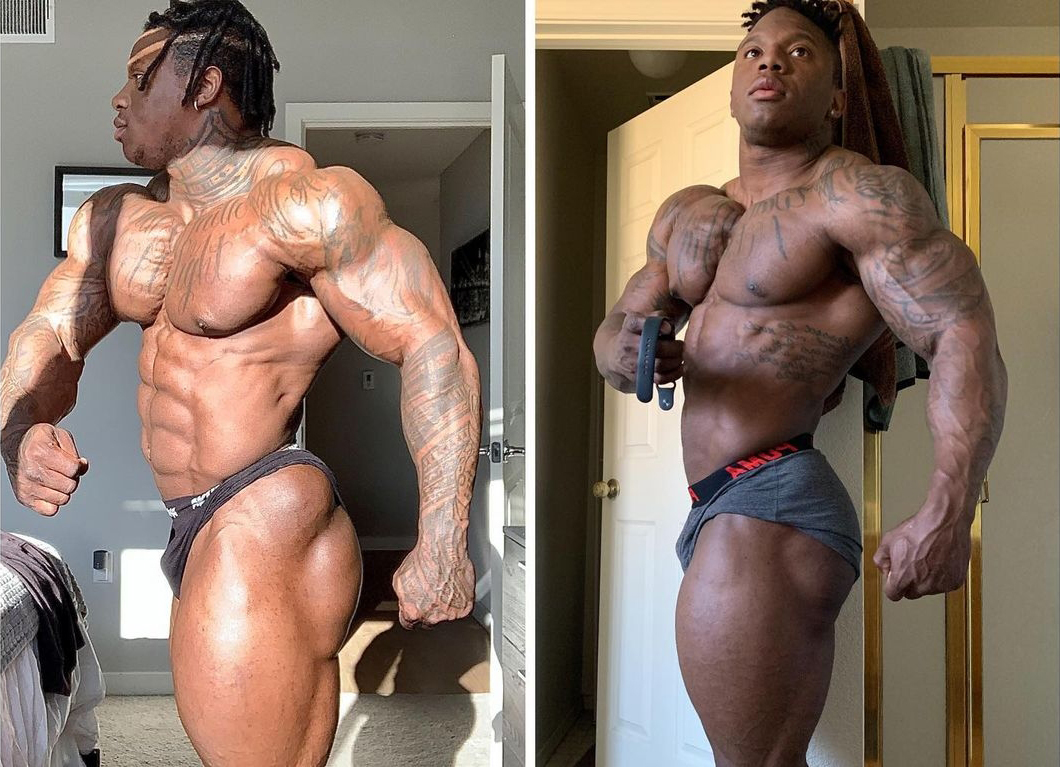 Tonio Burton 4 t�dny p�ed Indy Pro 2021 vs. 4 t�dny p�ed NPC USA 2019�