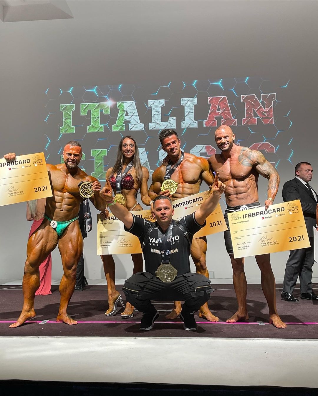 �Gianluca Di Lorenzo, Martina Fainozzi, Giuseppe Romano, Gabriel Chiutu, Kenny Privet