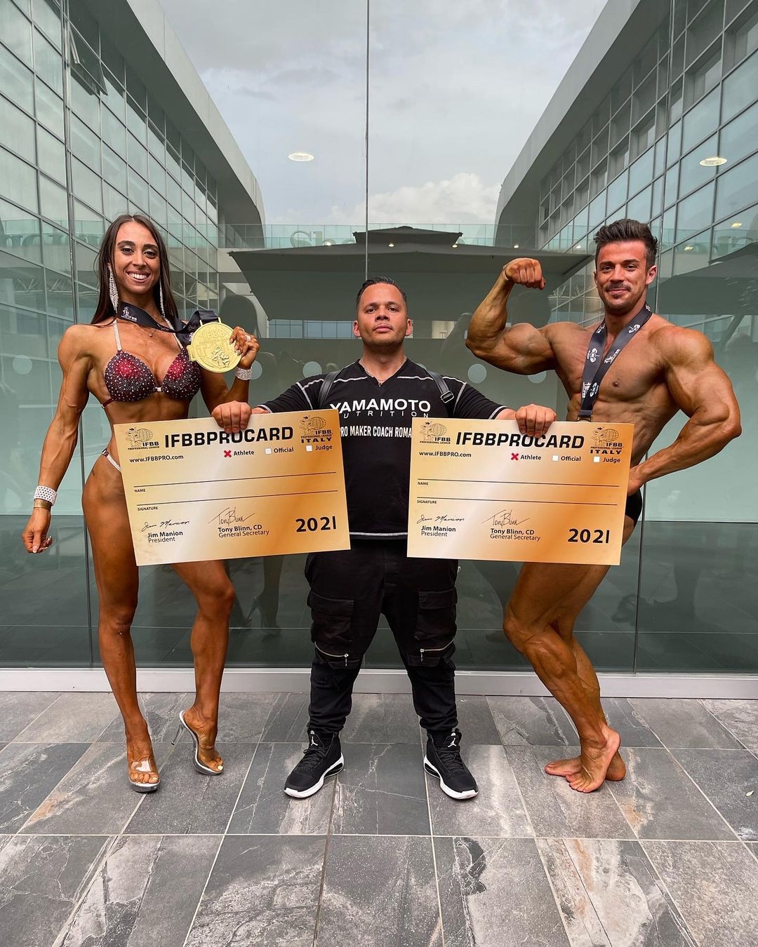 Martina Fainozzi, Giuseppe Romano, Gabriel Chiutu�