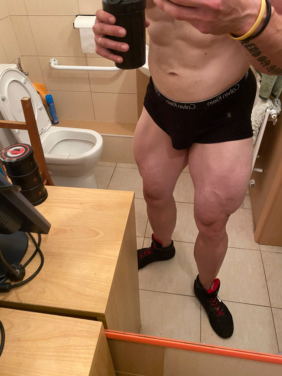 Tom� Tes�r v p��prav� na podzimn� sout�e 2021