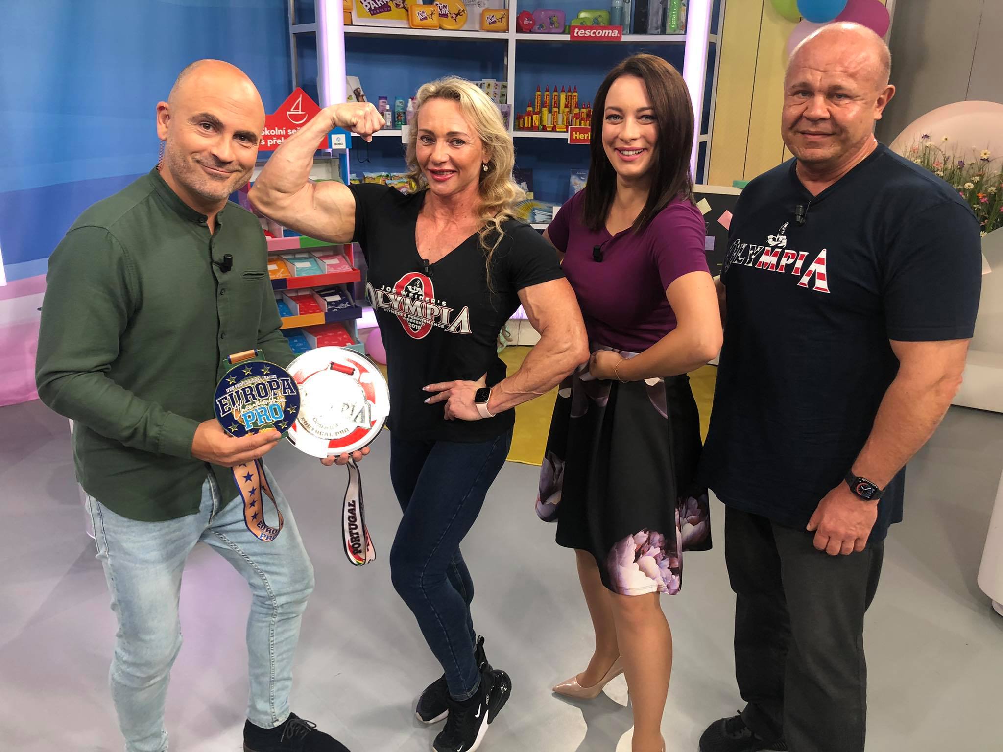 Margita Z�molov� ve Sn�dani s Novou (foto: Franti�ek Z�mola)
