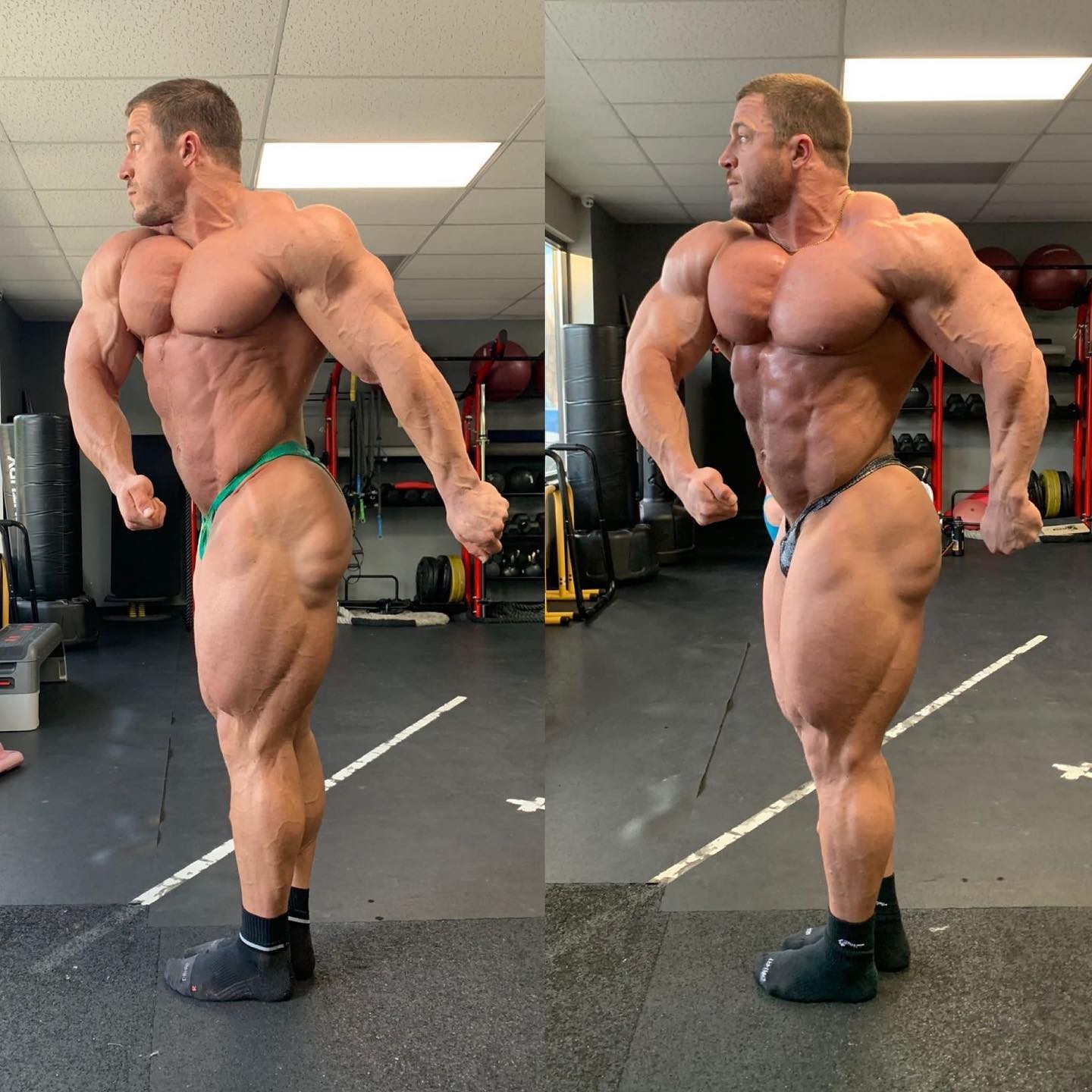 Brett Wilkin 13 dn� p�ed Wings of Strength Chicago 2021 vs. 6,5 t�dne p�ed Arnold Classic 2022