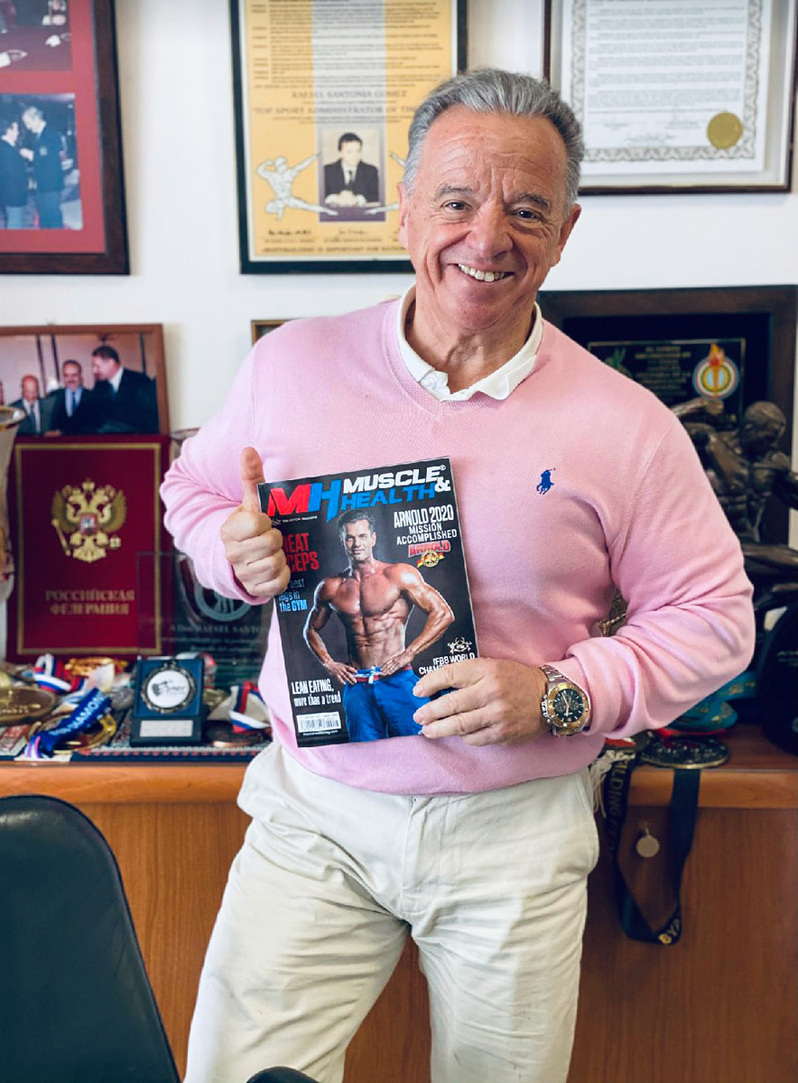 Prezident IFBB Rafael Santonja