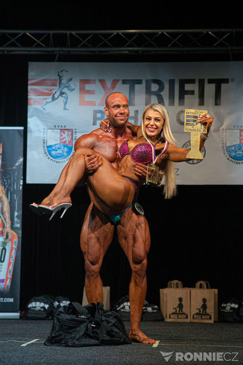 Ren� Blahovsk� a Veronika Kosskov� na Extrifit poh�ru �R 2022