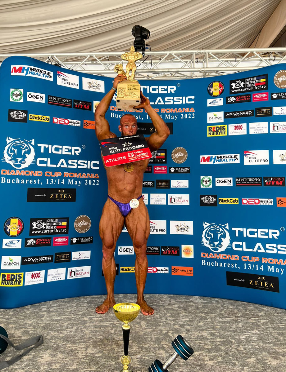Ren� Blahovsk� na IFBB Diamond Cup Romania 2022