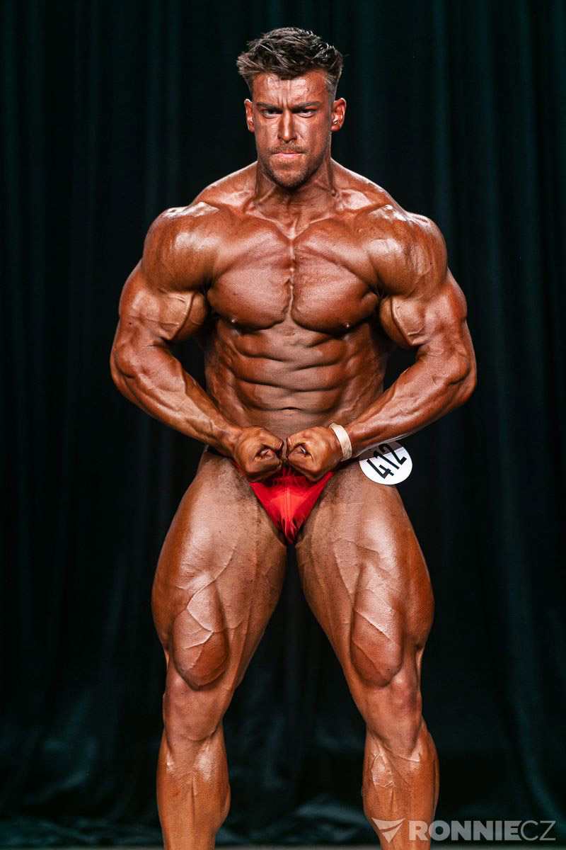 Mat�j Vaigl na IFBB Mr. Universe Prague 2022