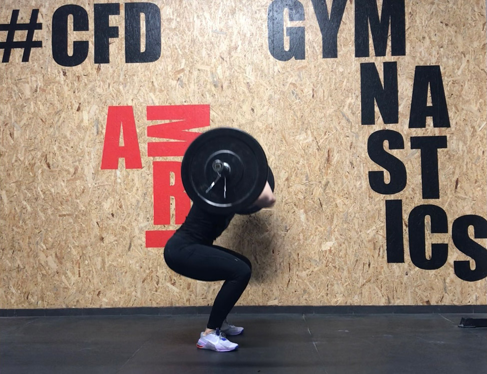 Proveden� front squatu