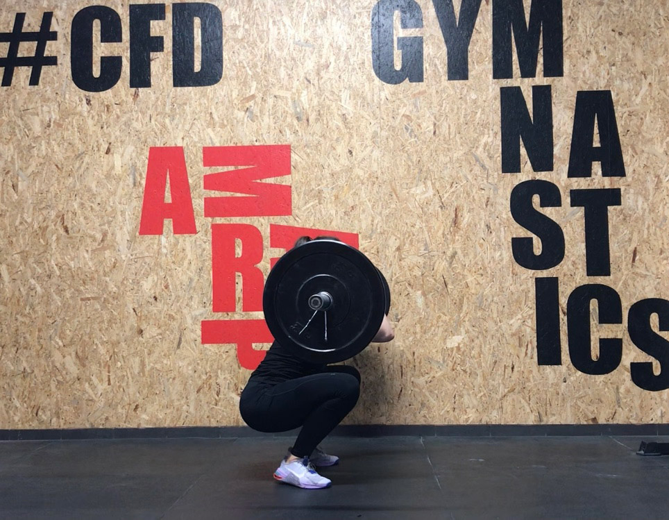 Proveden� front squatu