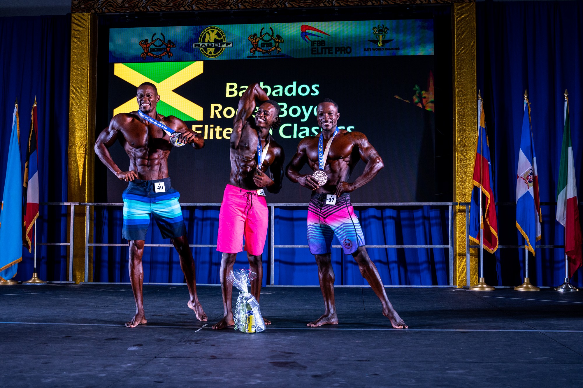 	Kenroy Christian, Daniel Houghton, Anthony Nurse�