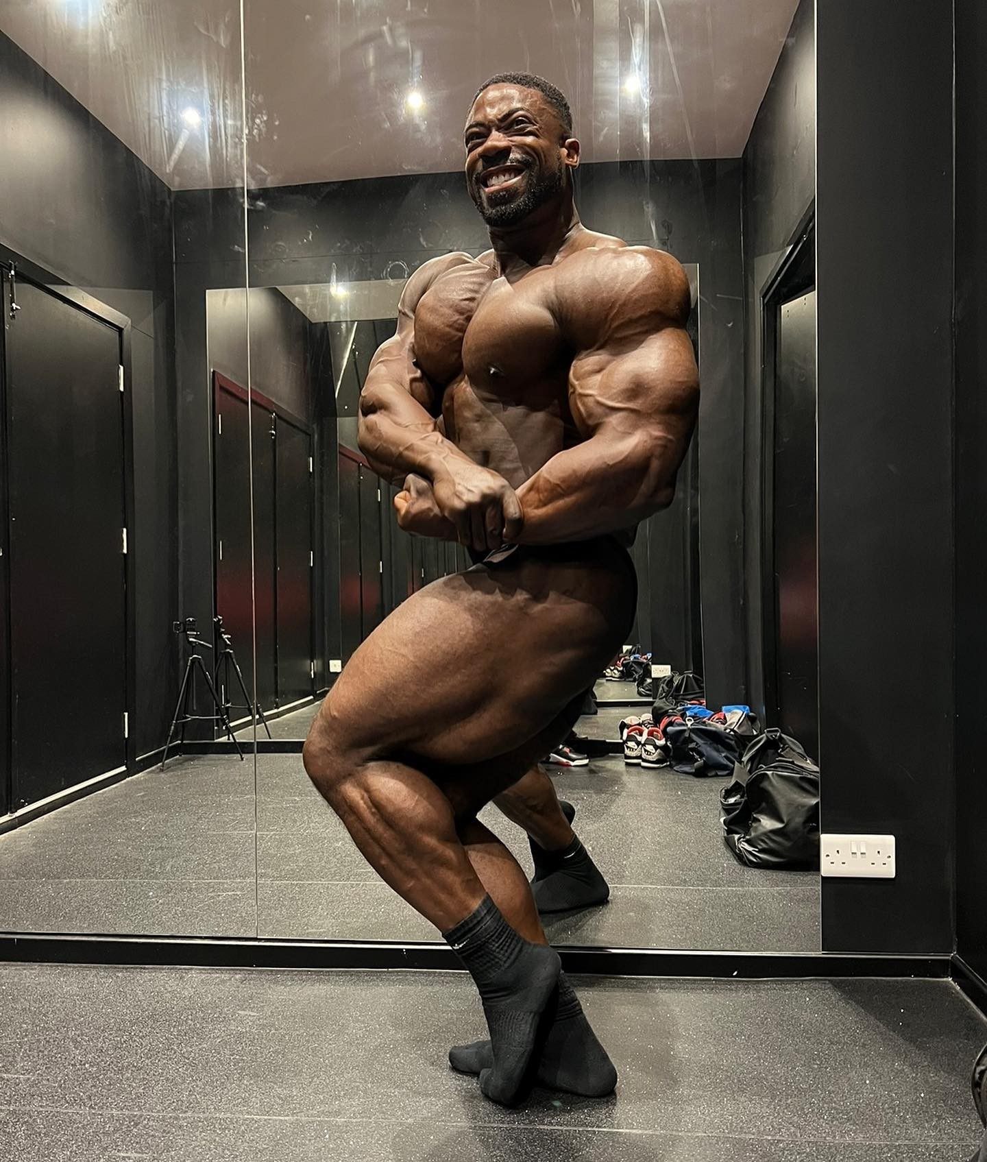 Marc Hector 2 t�dny p�ed Arnold Classic UK 2022