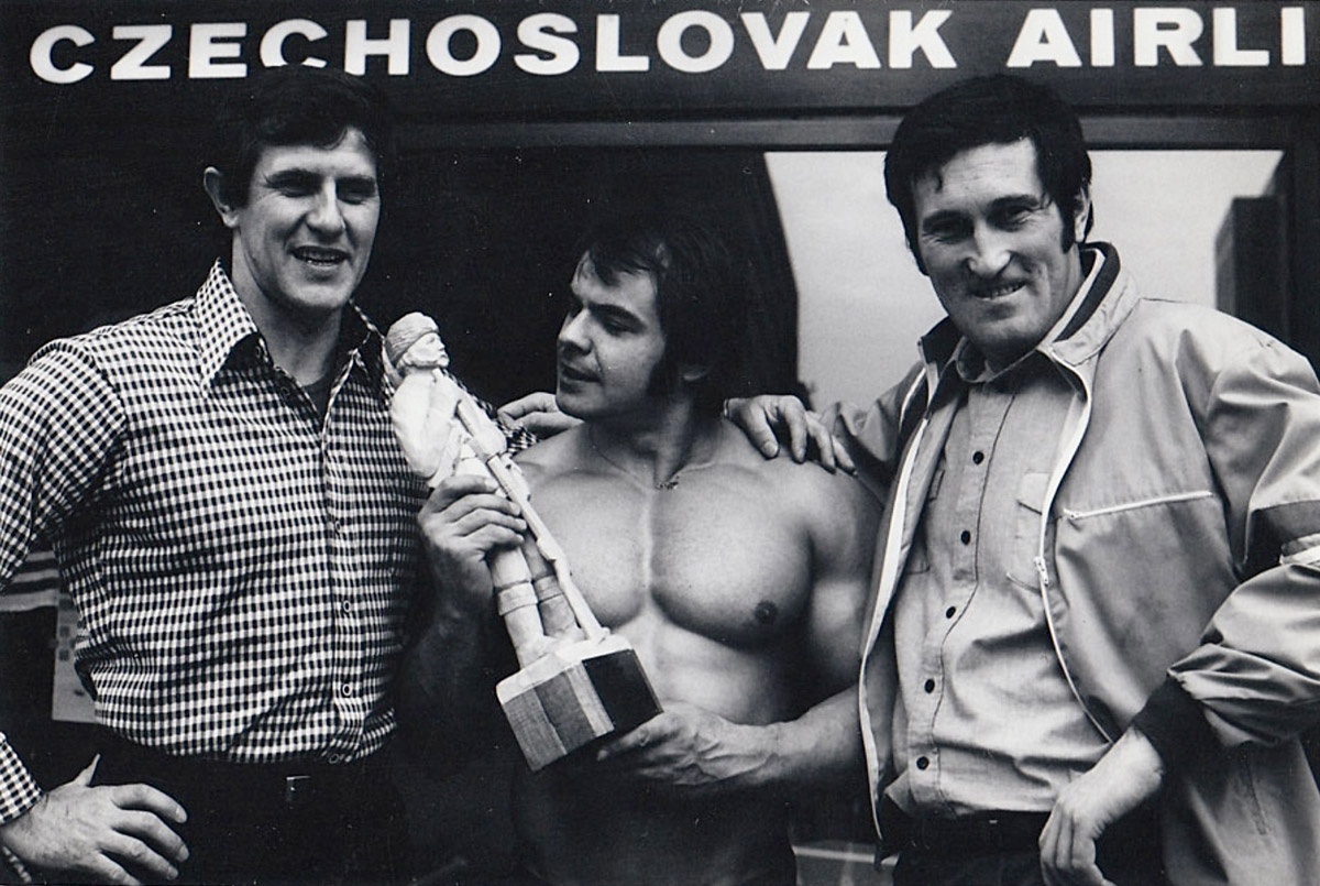 Alexander Ba�insk�, Petr Stach a Vojto Moln�r