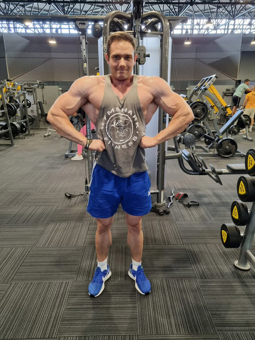 Michal Soukup p�ed Arnold Classic Europe 2022