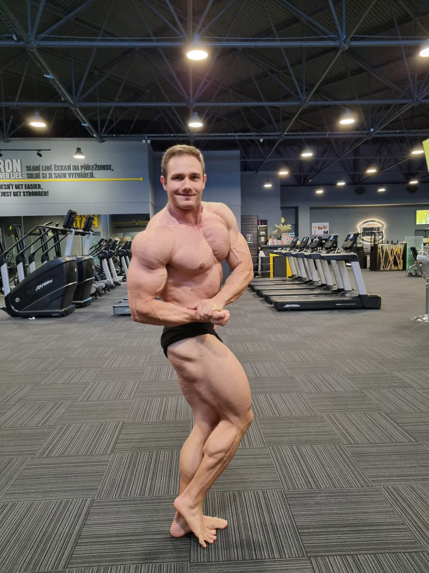 Michal Soukup p�ed Arnold Classic Europe 2022