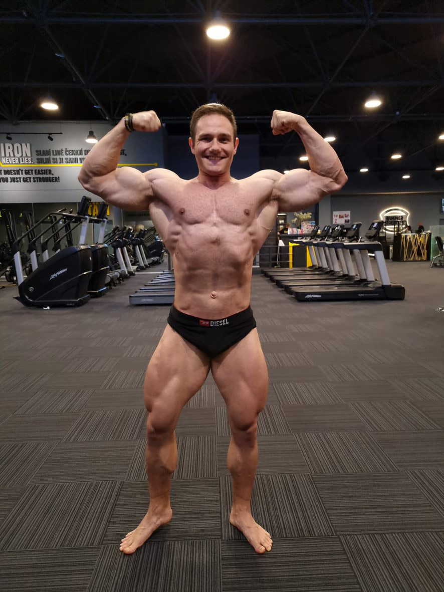 Michal Soukup p�ed Arnold Classic Europe 2022