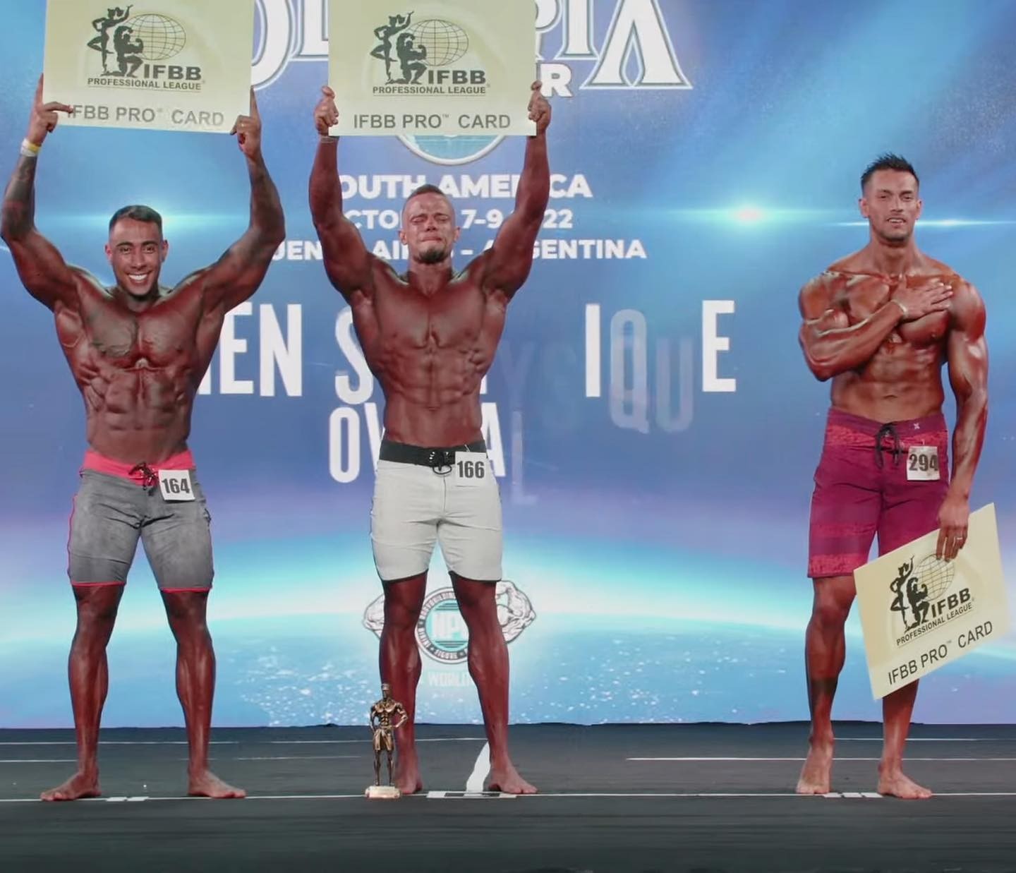Lucas Viudes, Kaique Santos, Brian Zarate