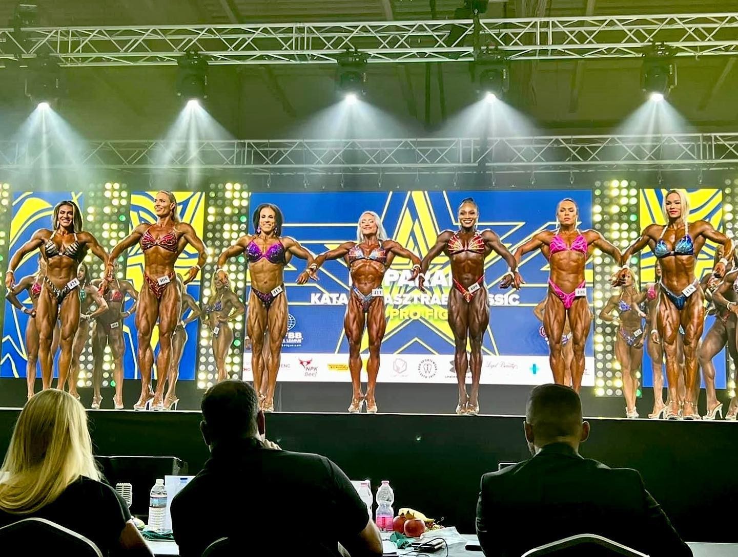 Helen Zavitsanou, Annelies Fortuin, Gabriela Linhartov�, Nadine Huber, Rejoice Godwin, Anna Gasior, Paula Ranta