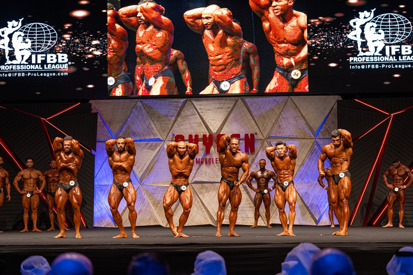 Mikhail Timoshin, Abdullah Al Rabiah, Valeri Enchev, Michael Daboul, Shicheng Jin, Woilid Baatout�