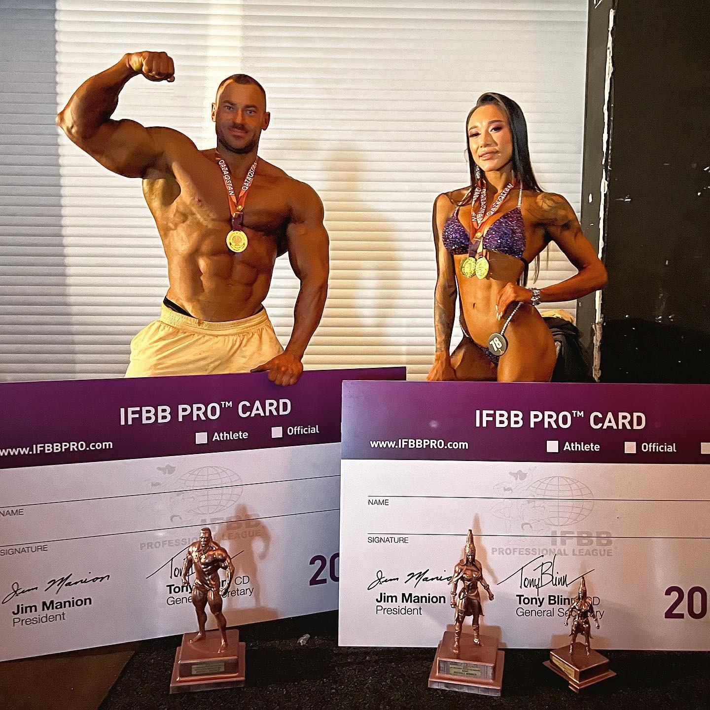 �Mikhail Maslov, Aisha Kaipova
