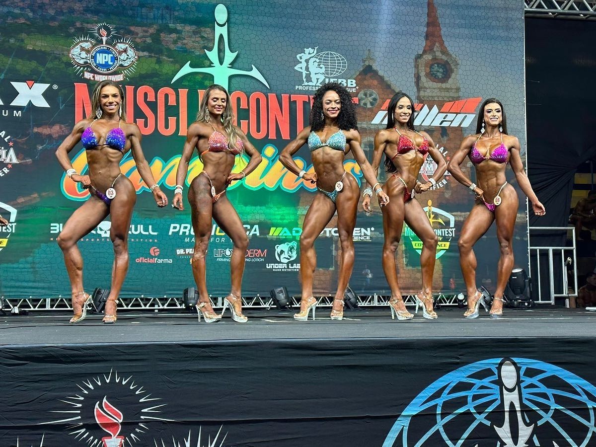 Gessica Brun, Ana Paula, Brenda Farias, Mirian Barbosa, Priscila Rodrigues