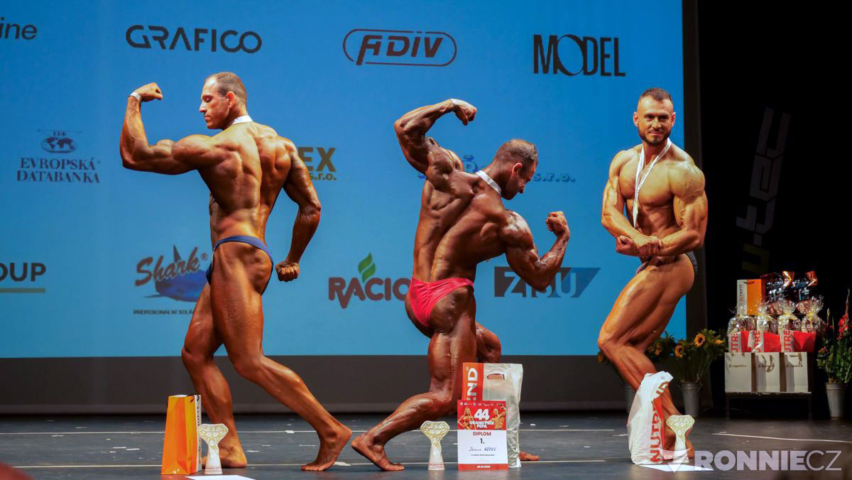 Grand Prix PEPA Opava 2022 - 3. m�sto v klasick� kulturistice nad 180 cm