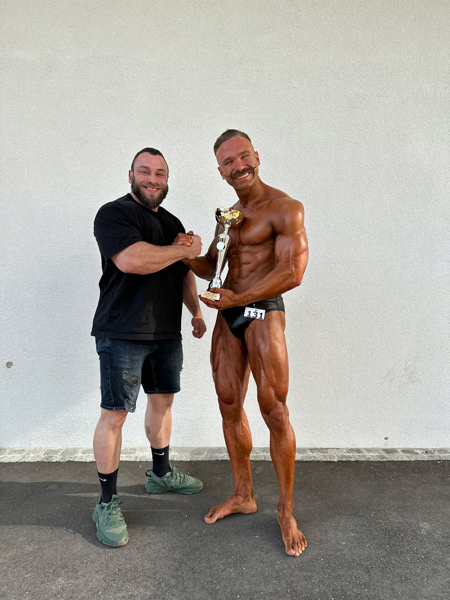 Petr Pol�k na Atombody NABBA Austrian Championship 2023