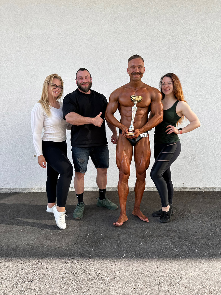Petr Pol�k na Atombody NABBA Austrian Championship 2023