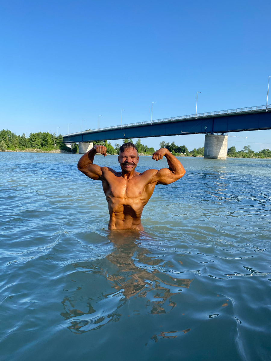 Petr Pol�k na Atombody NABBA Austrian Championship 2023