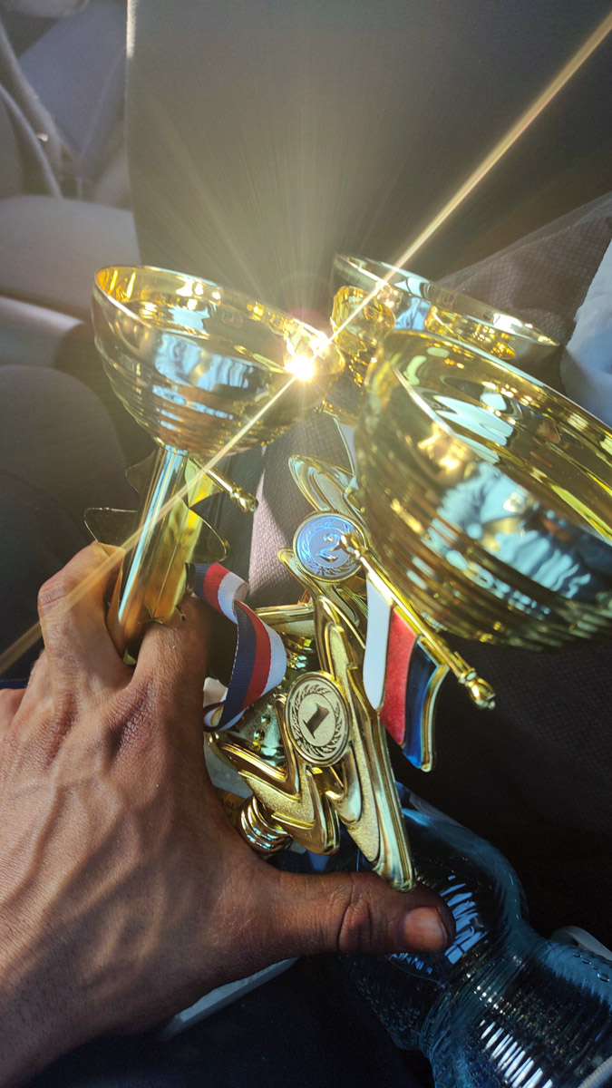Trofeje z GP Zbraslav 2023