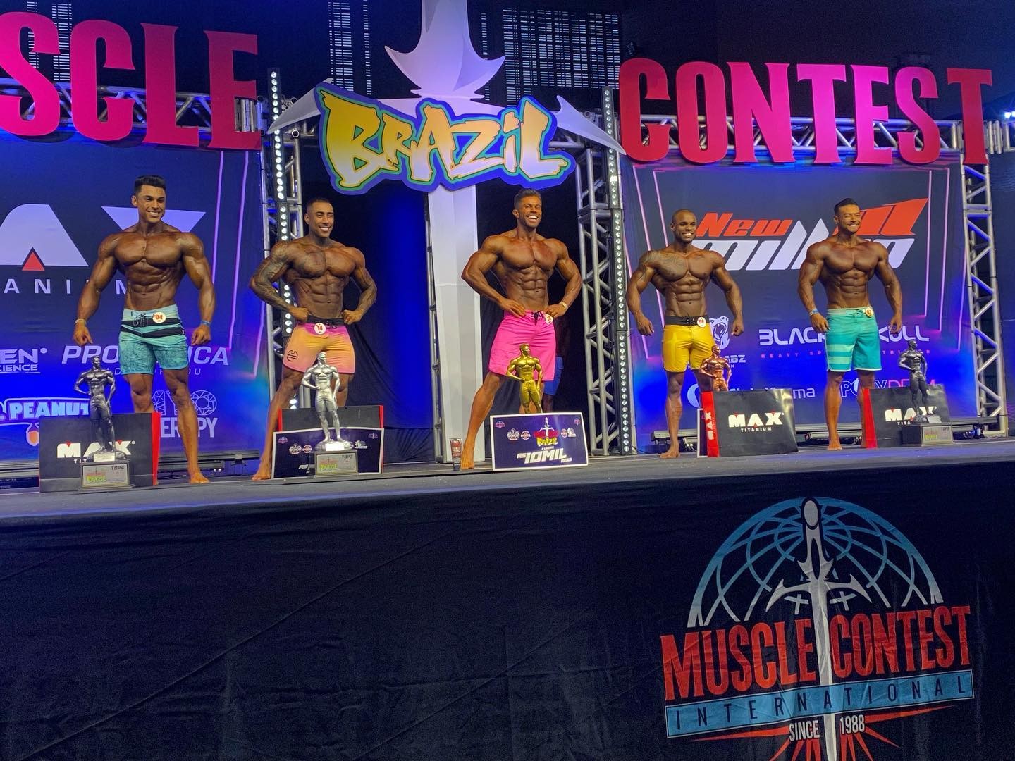 Guilherme Gualberto, Lucas Viudes, Anderson Arruda, Mailson Araujo, Felipe Franco��