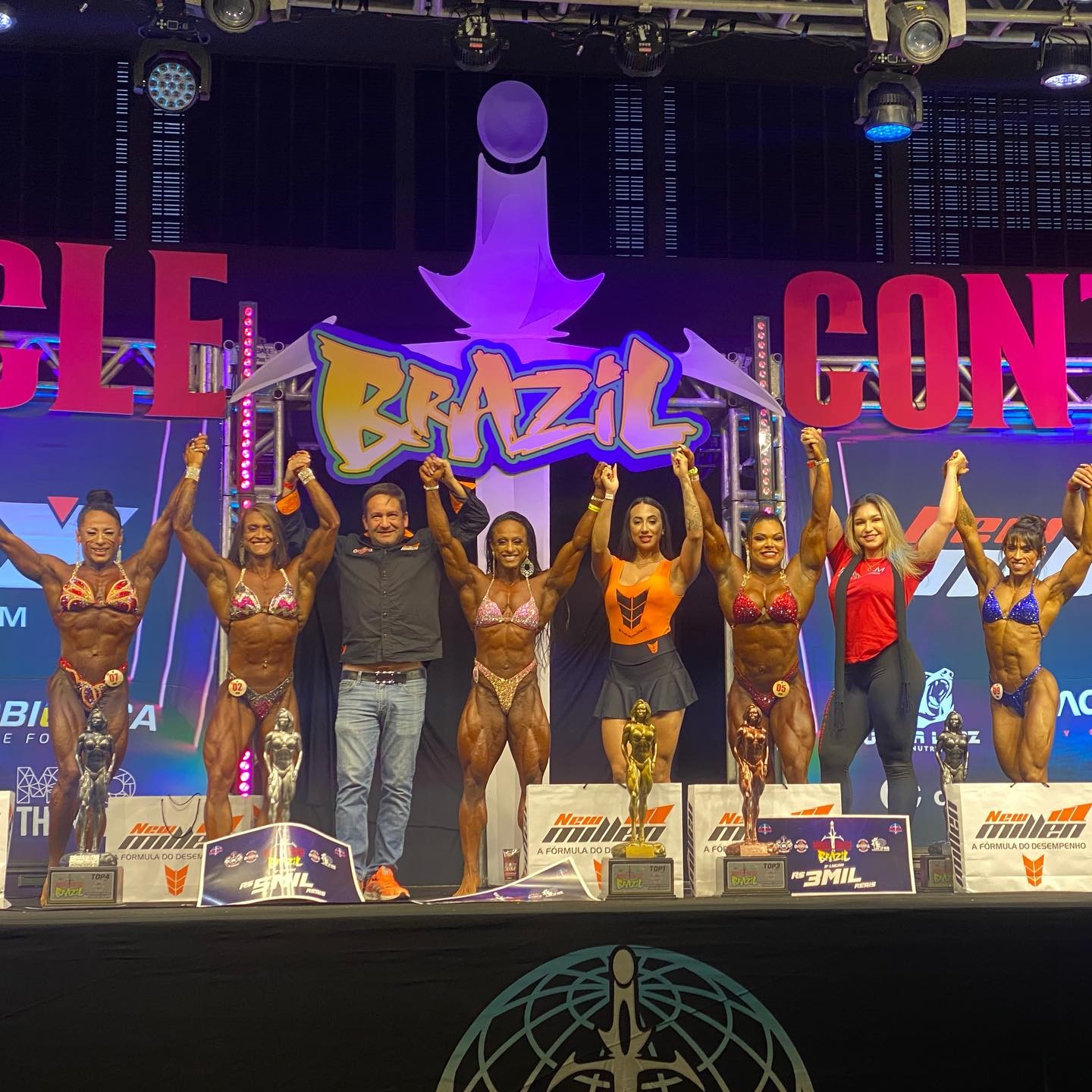 Naiana Silva, Lais da Hora, Elisama Zorzetto, Ana Alexia, Flores Neide Souza Campos�