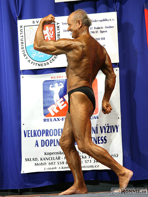 Josef Krupa na Mistrovstv� �R junior� a masters 2008 