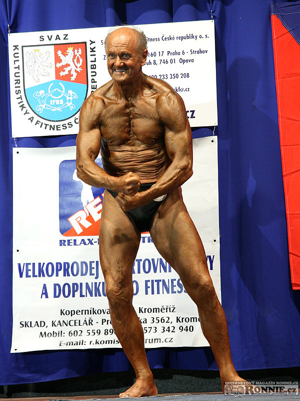Josef Krupa na Mistrovstv� �R junior� a masters 2008 