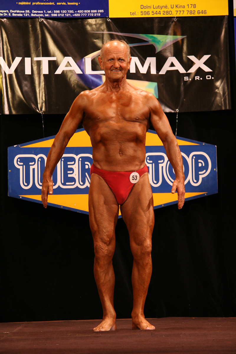 Josef Krupa na Mistrovstv� �R junior� a masters 2007 
