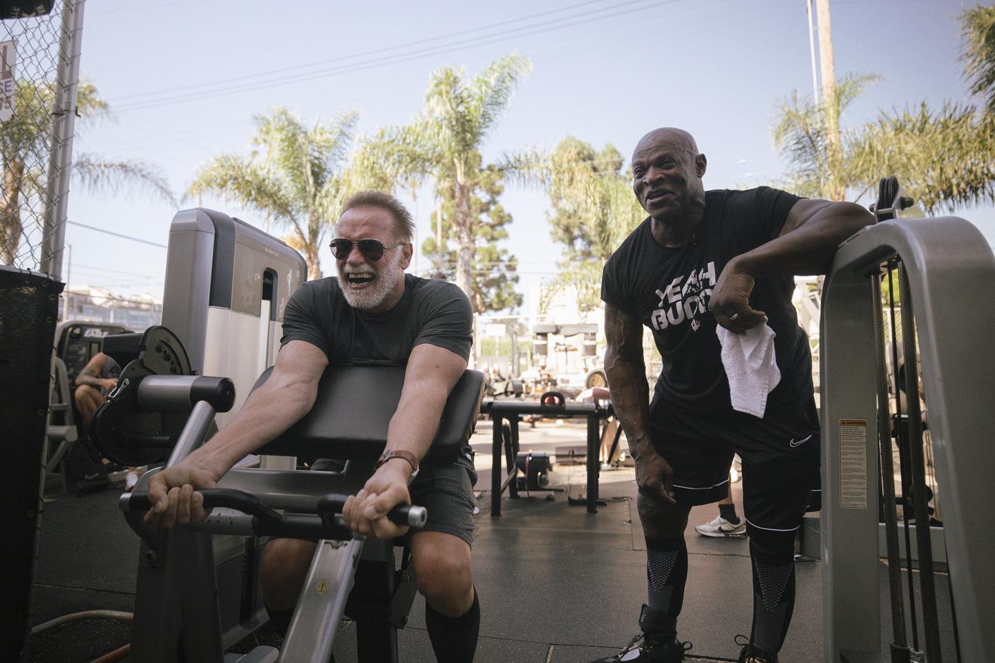 Arnold Schwarzenegger, Ronnie Coleman