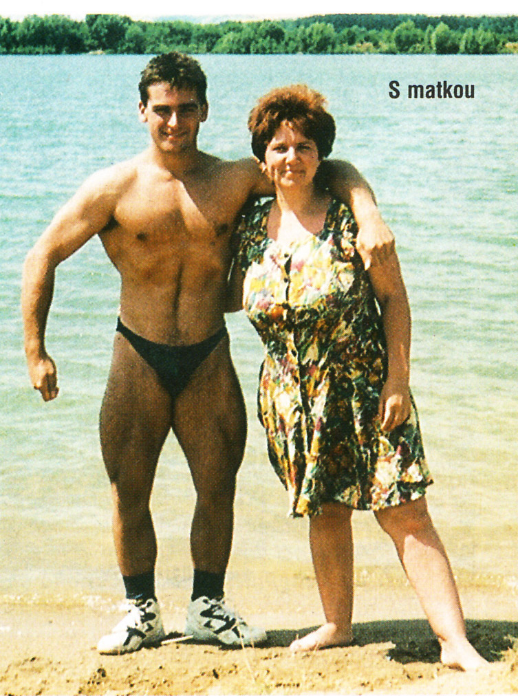 Radek Suchomel s matkou