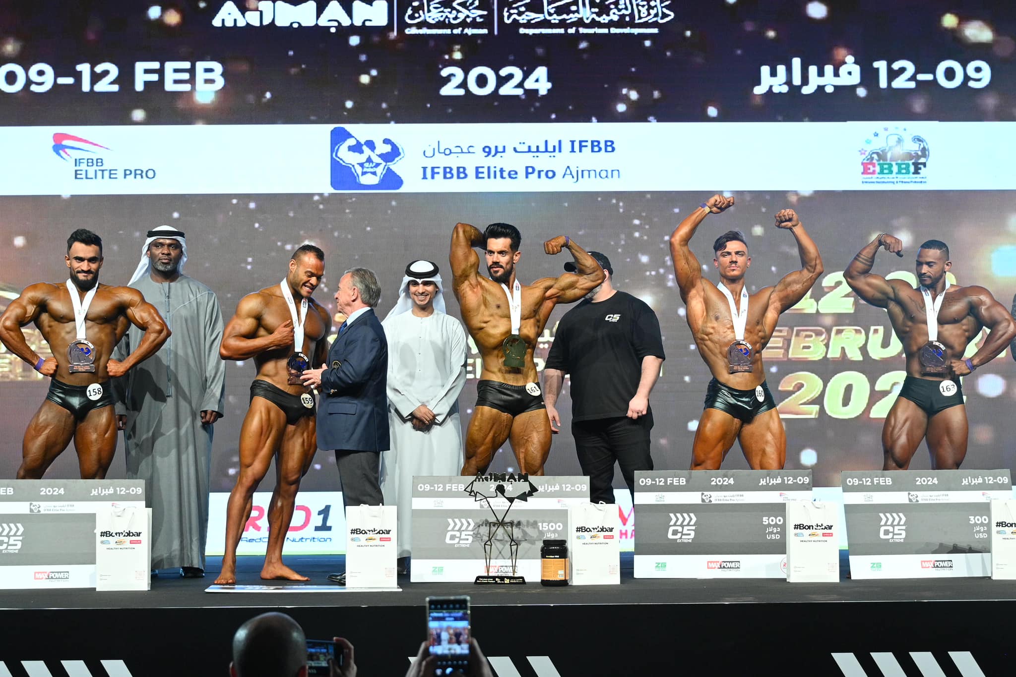 Rehan Shaikh, Mostafa Elganaeny, Ali Qasim Kadhim, Bahaa Haimour, Jaen Risley Coomarasamy