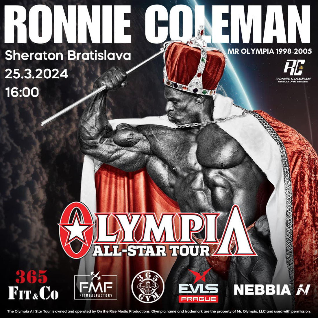 Infografika k semin��i Ronnieho Colemana v Bratislav�