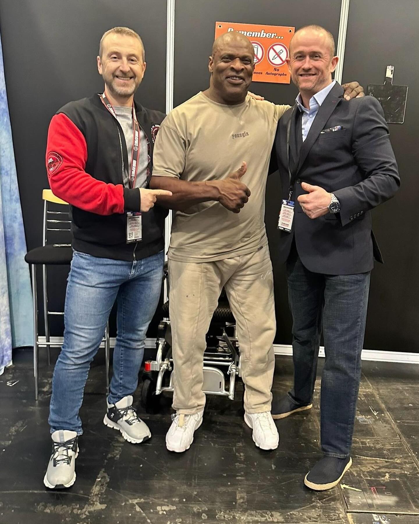 Petr Pik, Ronnie Coleman, Giles Thomas