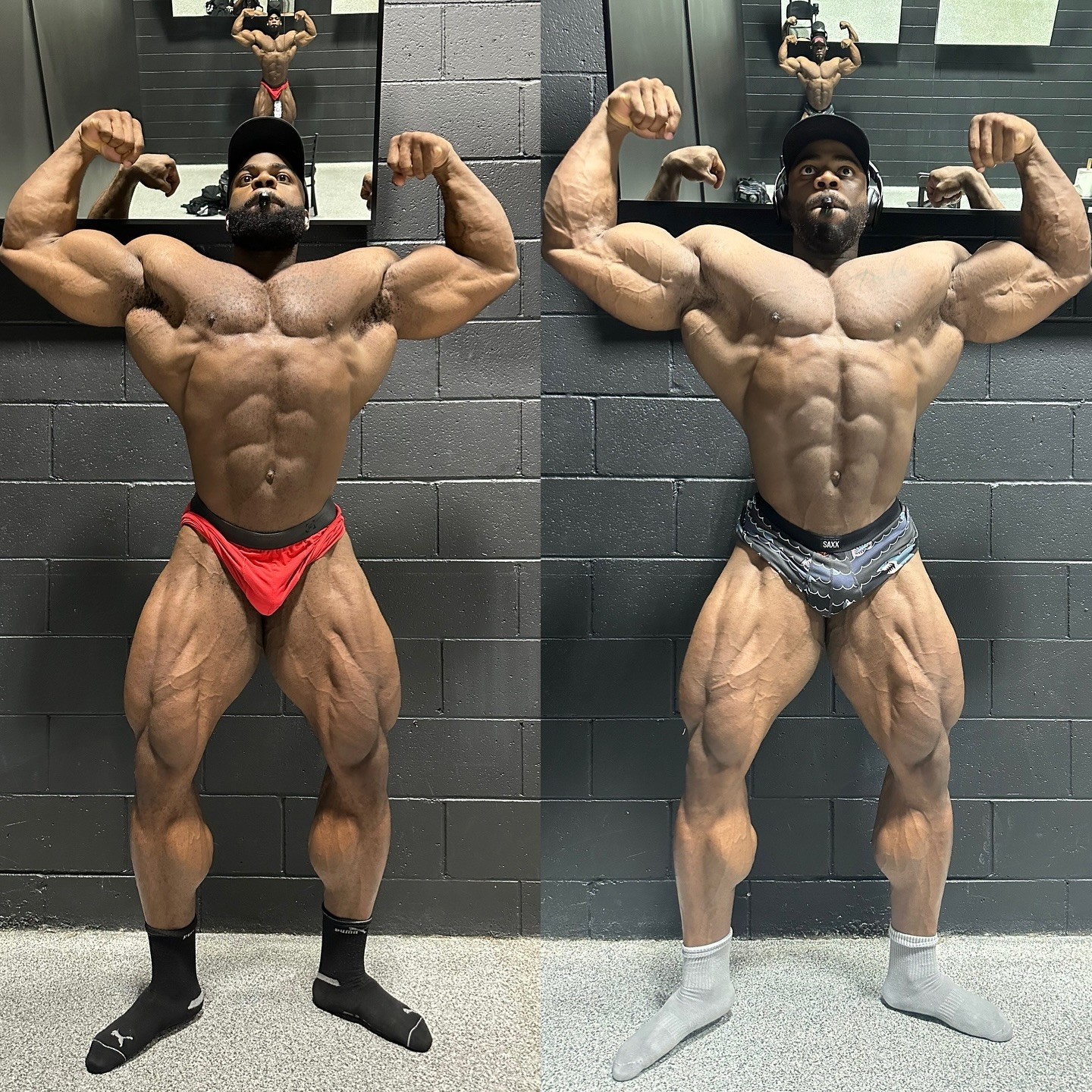 Quinton Eriya 5 dn� p�ed startem na leto�n�m New York Pro vs. 5 dn� p�ed ��ast� na v�kendov� Toronto Pro Supershow
