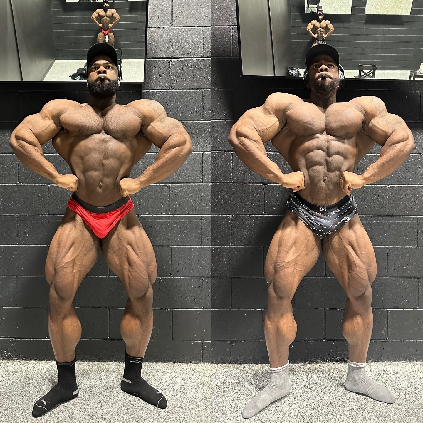 Quinton Eriya 5 dn� p�ed startem na leto�n�m New York Pro vs. 5 dn� p�ed ��ast� na v�kendov� Toronto Pro Supershow