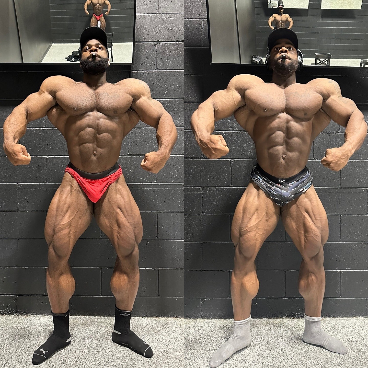 Quinton Eriya 5 dn� p�ed startem na leto�n�m New York Pro vs. 5 dn� p�ed ��ast� na v�kendov� Toronto Pro Supershow